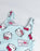 Hello Kitty Character AOP Girls Blue 1 Piece Swimming Costume