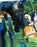 Minecraft Oversized Character Boys Green 2 Piece Swim Set