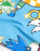 Sonic The Hedgehog Run Boys Blue Swim Shorts