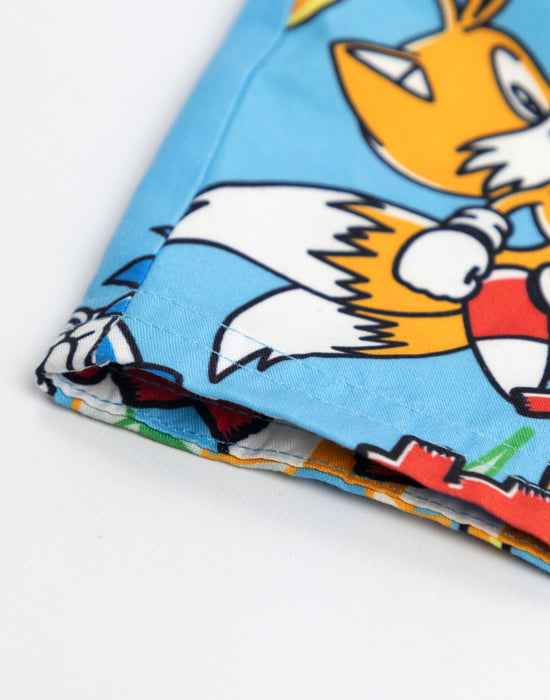 Sonic The Hedgehog Run Boys Blue Swim Shorts