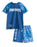 Fortnite Logo Boys Blue 2 Piece Swim Set