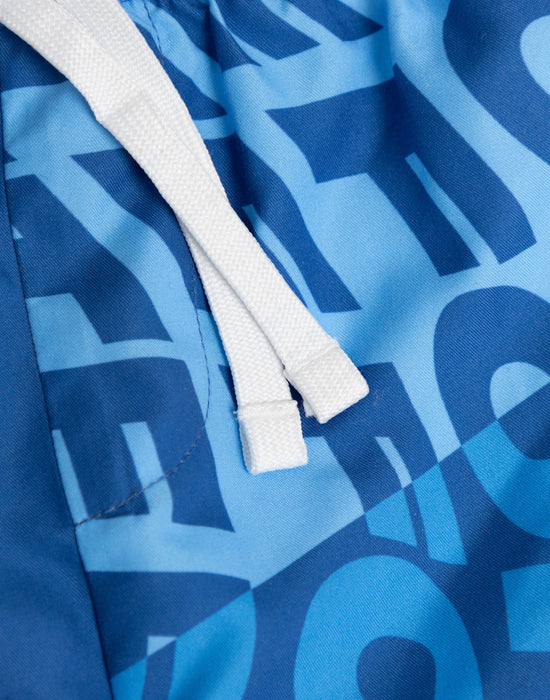 Fortnite Logo Boys Blue 2 Piece Swim Set