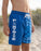 Fortnite Logo Boys Blue Swim Shorts