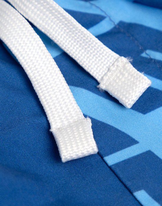 Fortnite Logo Boys Blue Swim Shorts