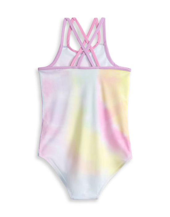 Barbie Barbie Doll Girls Pink 1 Piece Swimming Costume