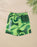 Xbox Logo Boys Green Swim Shorts