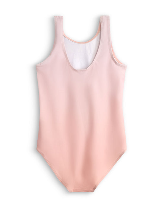 Pusheen Bubble Font Girls Pink 1 Piece Swimming Costume