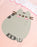 Pusheen Bubble Font Girls Pink 1 Piece Swimming Costume