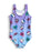 Monster High Gradient Sticker Girls Lilac 1 Piece Swimming Costume