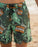 Minecraft Grafitti All Over Print Boys Green Swim Shorts