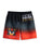 Sonic The Hedgehog Shadow Boys Black And Red Swim Shorts