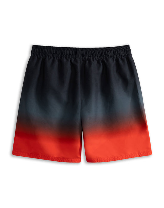 Sonic The Hedgehog Shadow Boys Black And Red Swim Shorts