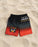 Sonic The Hedgehog Shadow Boys Black And Red Swim Shorts