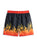 Hot Wheels Flame Short Boys Black And Red Swim Shorts