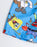 Spongebob Squarepants Character Face Boys Yellow & Blue 2 Piece Swim Set