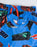 Hot Wheels Model Cars Boys Blue 2 Piece Swim Set