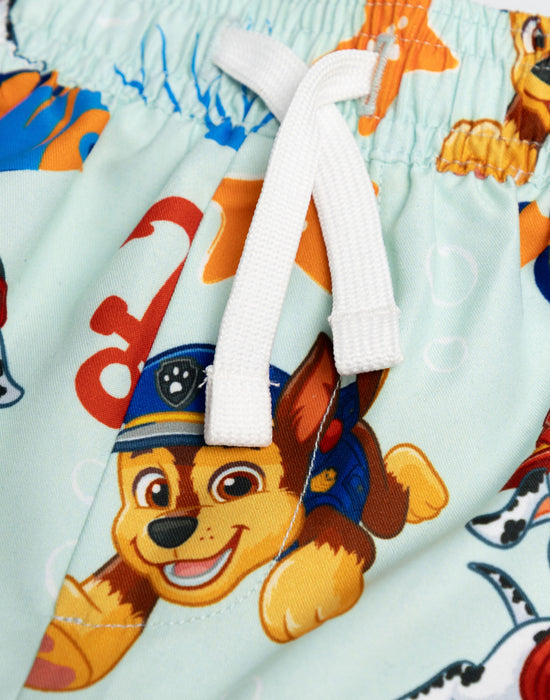 Paw Patrol Underwater Pups Boys Blue 2 Piece Swim Set