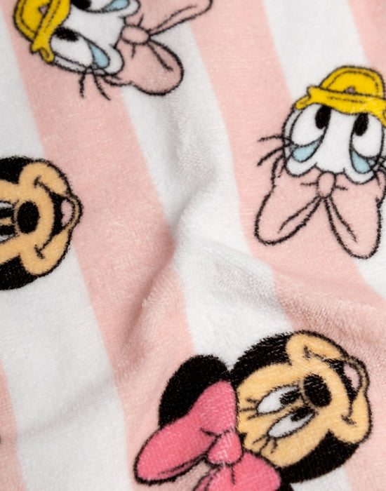 Disney Minnie And Daisy Girls Pink Poncho Towel