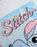 Lilo & Stitch Tie Dye Girls Blue Poncho Towel