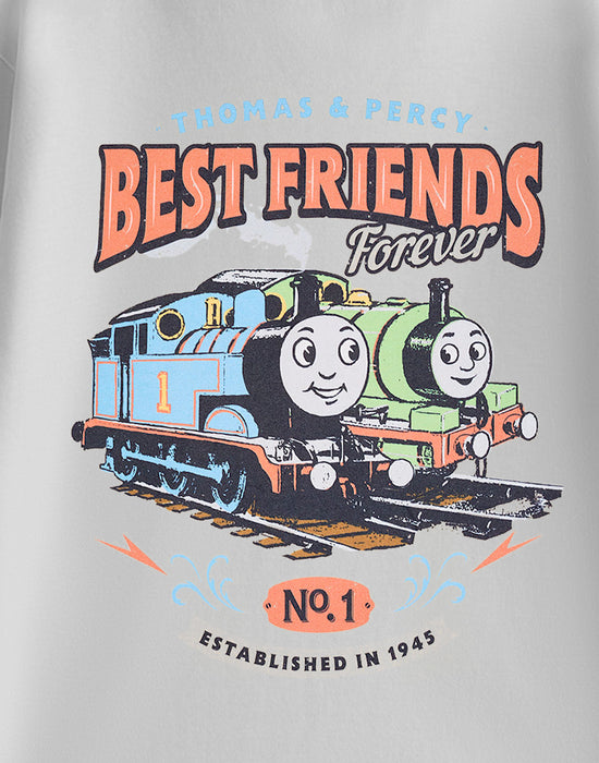 Thomas and Friends Best Friends Boys Grey Short Sleeved T-Shirt