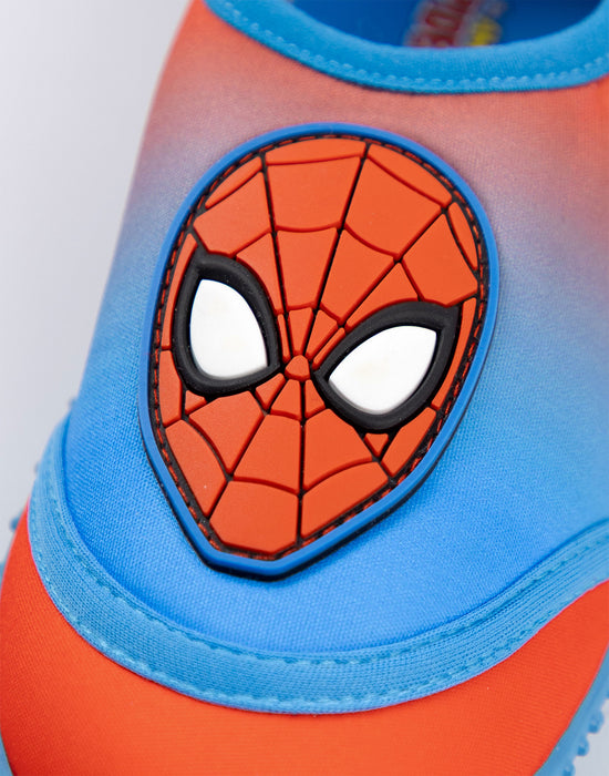 Spiderman Character Boys Red Aqua Shoes