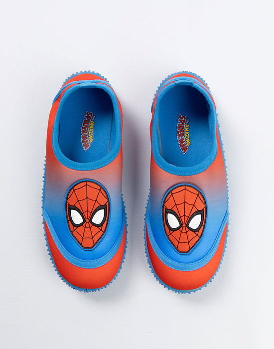 Spiderman Character Boys Red Aqua Shoes