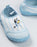 Bluey Stripy Unisex Kids Blue Aqua Shoes