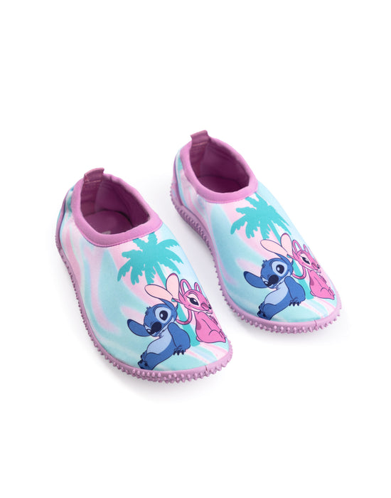 Lilo & Stitch Angel Girls Pink Aqua Shoes
