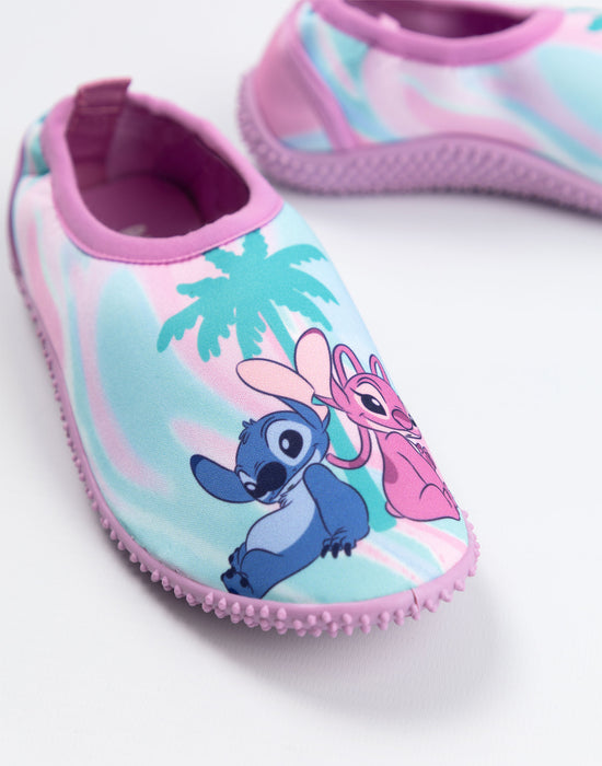 Lilo & Stitch Angel Girls Pink Aqua Shoes