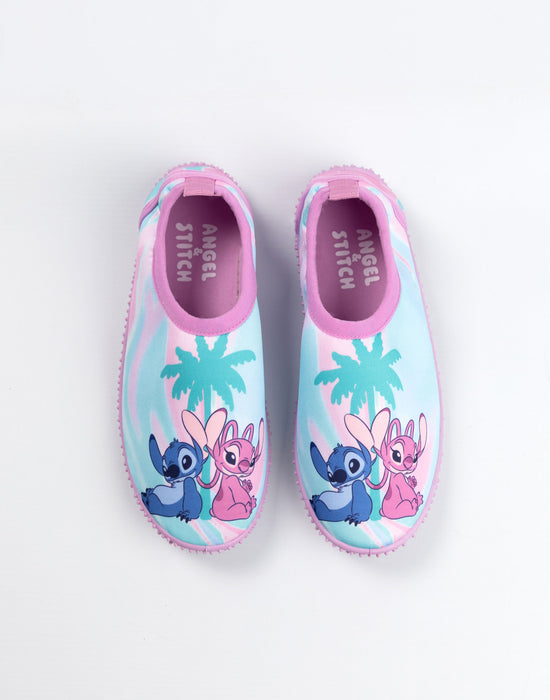 Lilo & Stitch Angel Girls Pink Aqua Shoes