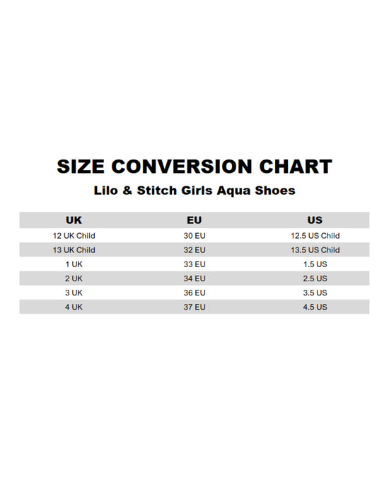 Lilo & Stitch Angel Girls Pink Aqua Shoes