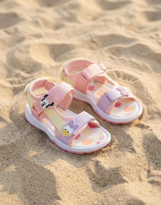 Disney Minnie Mouse & Daisy Girls Pink Sandals