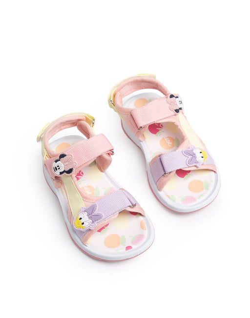Disney Minnie Mouse & Daisy Girls Pink Sandals