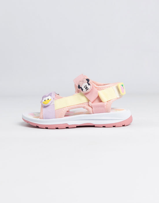 Disney Minnie Mouse & Daisy Girls Pink Sandals