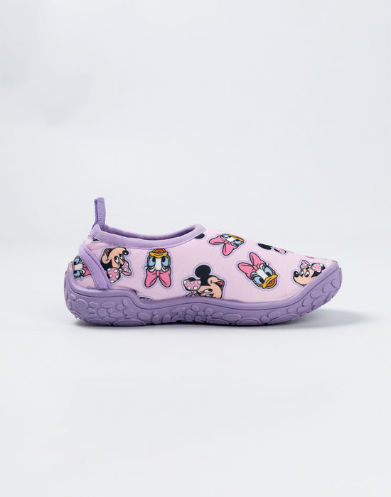 Disney Minnie Mouse & Daisy Girls Purple Aqua Shoes