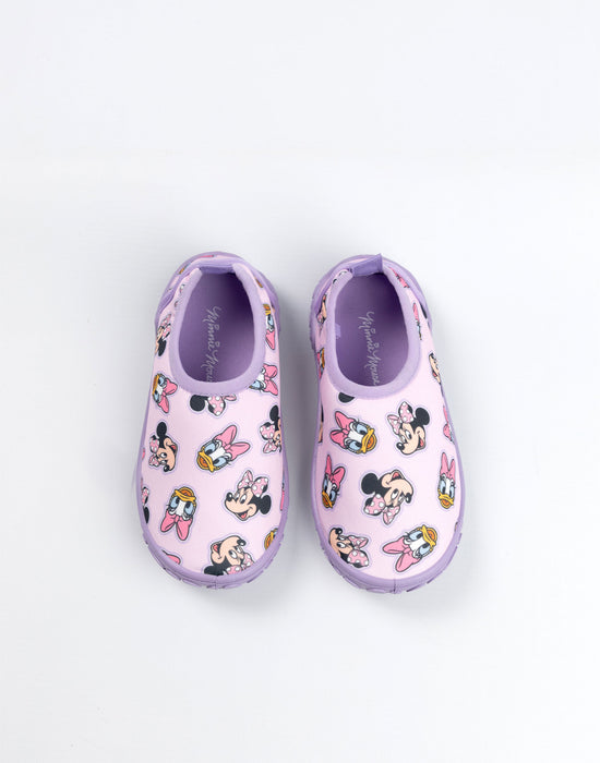 Disney Minnie Mouse & Daisy Girls Purple Aqua Shoes