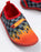Hot Wheels Flames Boys Red Aqua Shoes