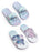 Lilo & Stitch 2 Pack Multi Character Girls Light Blue Slider Slippers
