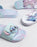 Lilo & Stitch 2 Pack Multi Character Girls Light Blue Slider Slippers