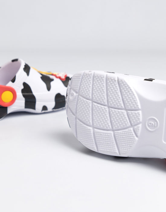 Disney Toy Story Jessie & Bullseye Girls Black & White Clogs