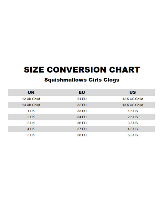 Squishmallows Multi Character Girls Pink Clogs