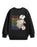 Show Me The Merch Rainbow Yugo Unisex Kids Black Sweatshirt