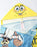 SpongeBob SquarePants Multi Character Boys Blue Poncho Towel
