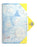 SpongeBob SquarePants Multi Character Boys Blue Poncho Towel