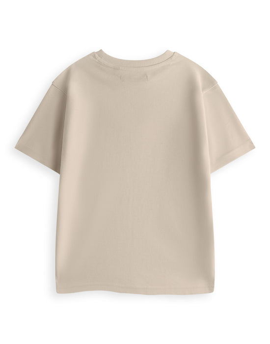 DC Comics The Dark Night Unisex Kids Beige Short Sleeved T-Shirt