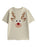 Reindeer Unisex Beige Short Sleeved T-Shirt