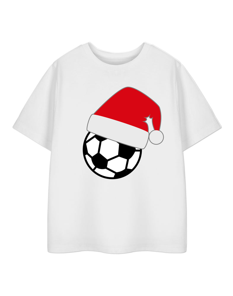 Football Unisex White Short Sleeved T-Shirt