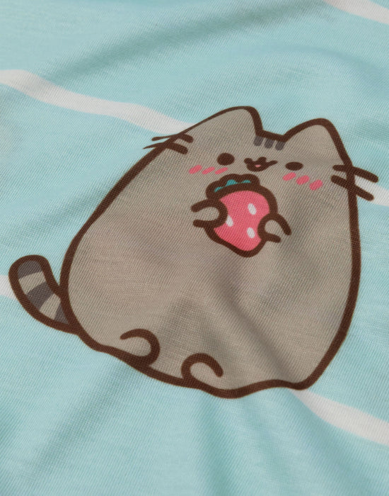 Pusheen Sweet Treats Girls Pink Multi-Pack of 2 Short Sleeve Nightdress