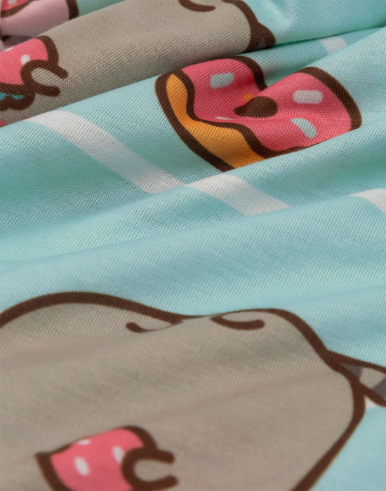 Pusheen Sweet Treats Girls Pink Multi-Pack of 2 Short Sleeve Nightdress