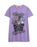 Monster High Heart Webs Girls Pink Multi-Pack of 2 Short Sleeve Nightdress